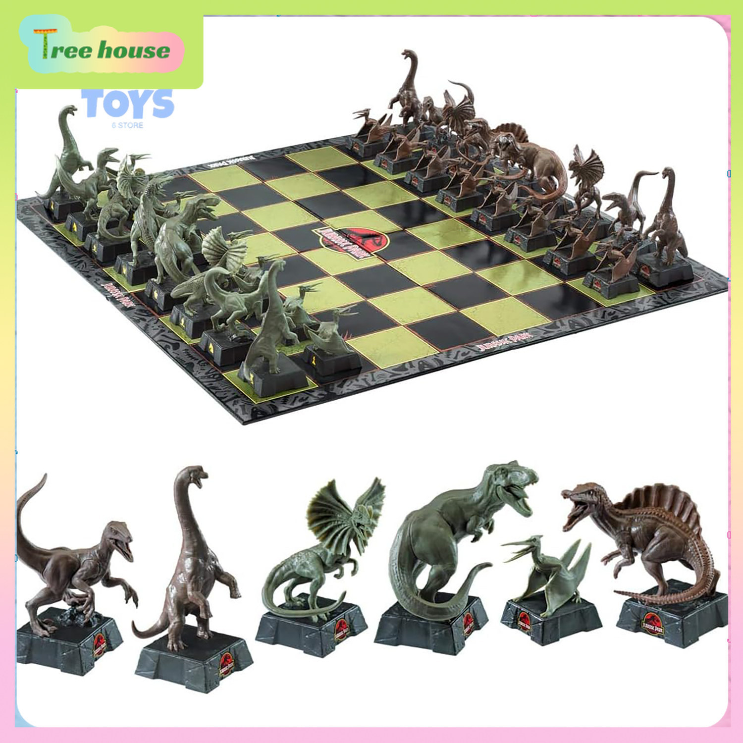 Kids Toys Hong Kong - لعبة شطرنج دولية أصلية من جوراسيك