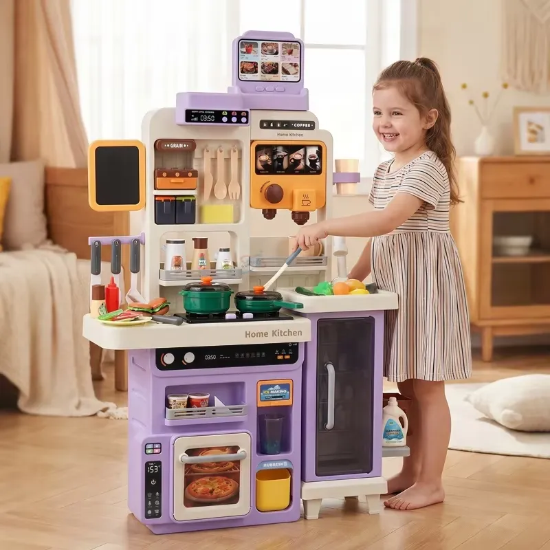 Play Kitchen Set - مجموعة مطبخ للعب الأطفال بحجم 90