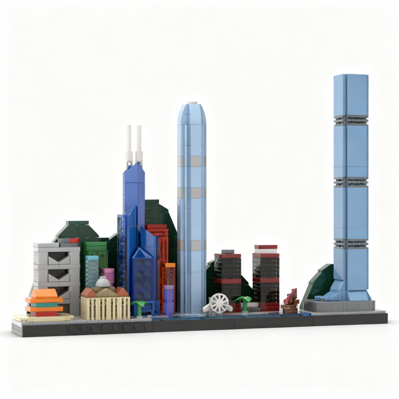 Kids Toys Hong Kong - 667 قطعة من مكعبات بناء نموذج