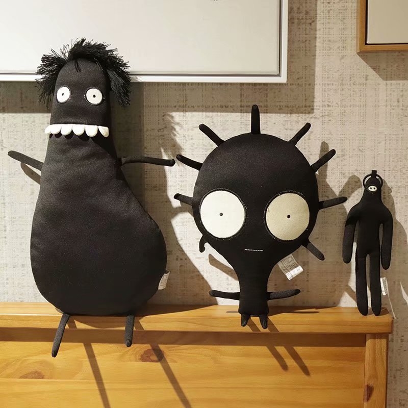 Kids Quirky Toys - لطيف الظلام القوطية ملتوي أفخم دمية