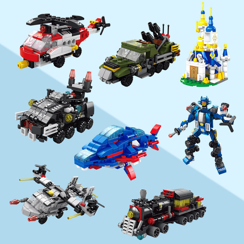 6 في 1 مدينة الهندسة سيارة شاح - مراجعة Kids Toys Videos وسعره