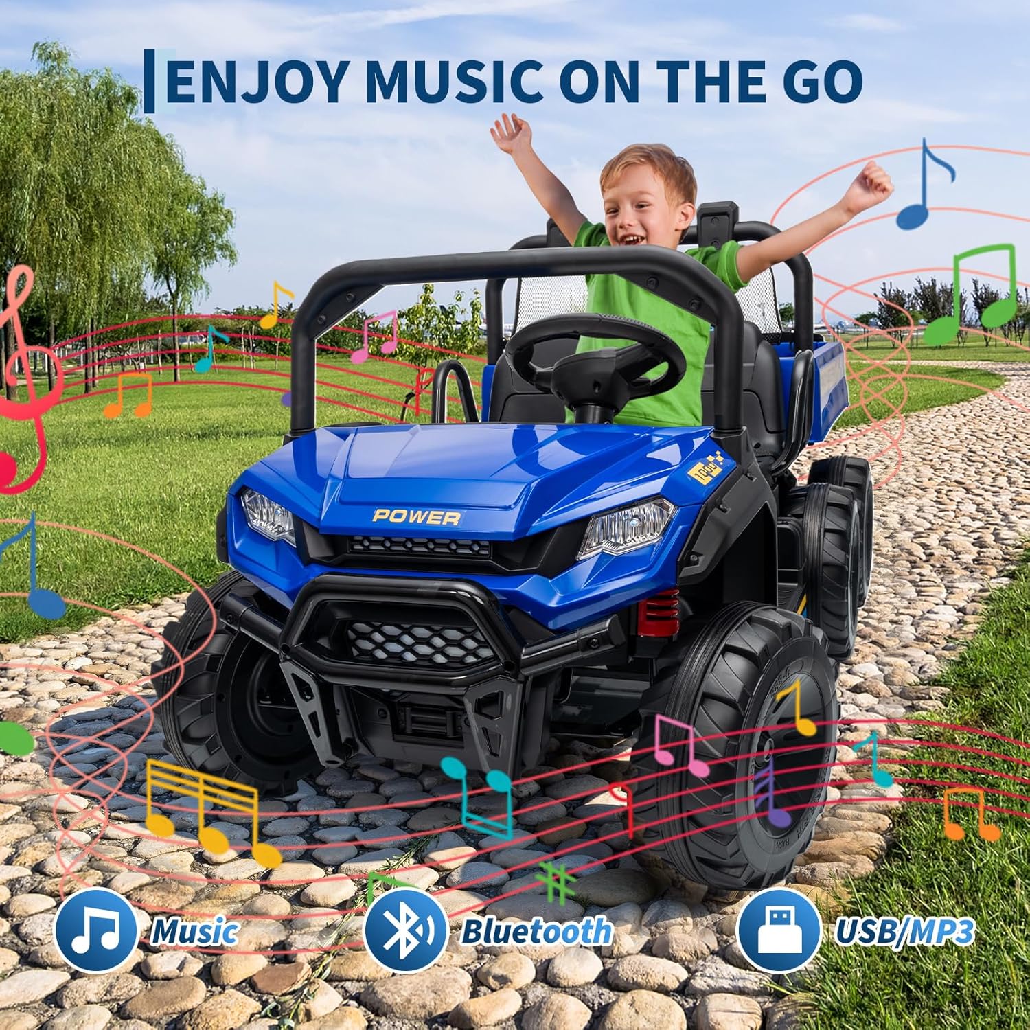 شاحنة قلابة كهربائية للأطفال ب - مراجعة Kids Toys Electric وسعره