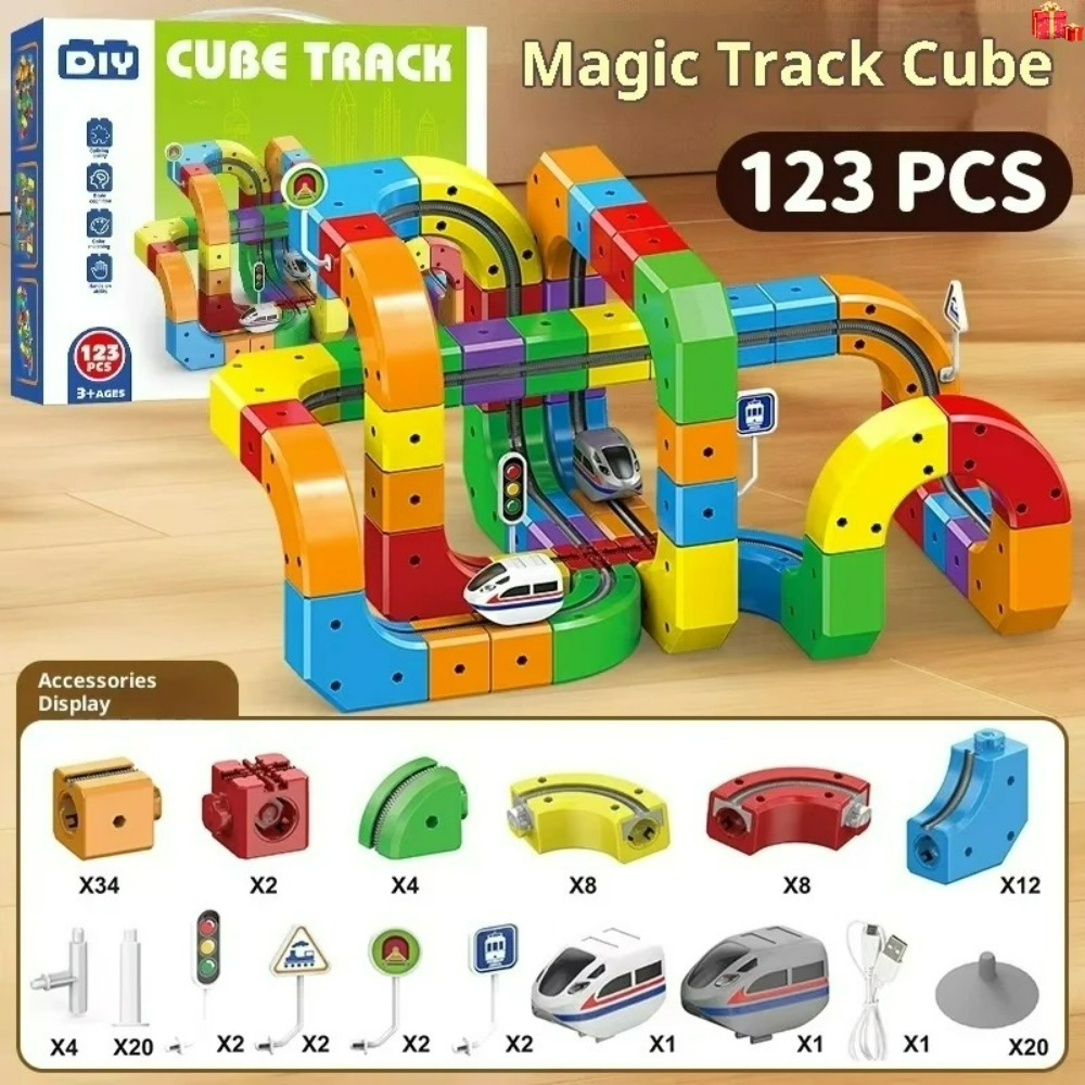 مجموعة المسارات المغناطيسية ال - مراجعة Kids Toys Electric وسعره