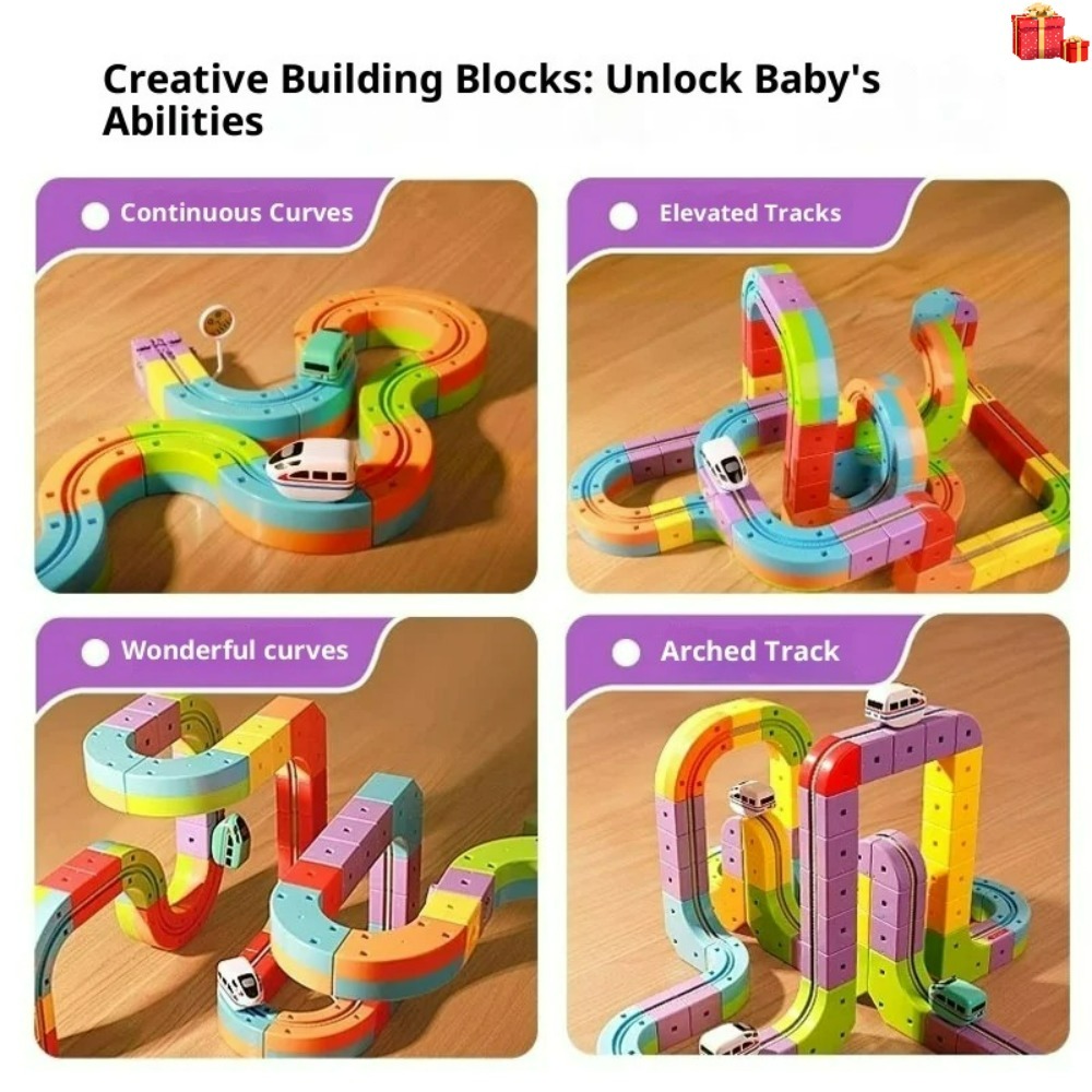 مجموعة المسارات المغناطيسية ال - مراجعة Kids Toys Electric وسعره