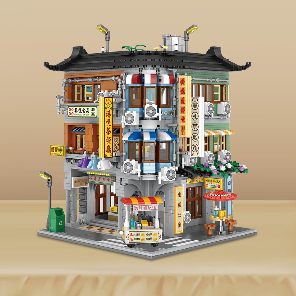 مجموعة مكعبات بناء على منظر ال - مراجعة Kids Toys Hong Kong وسعره