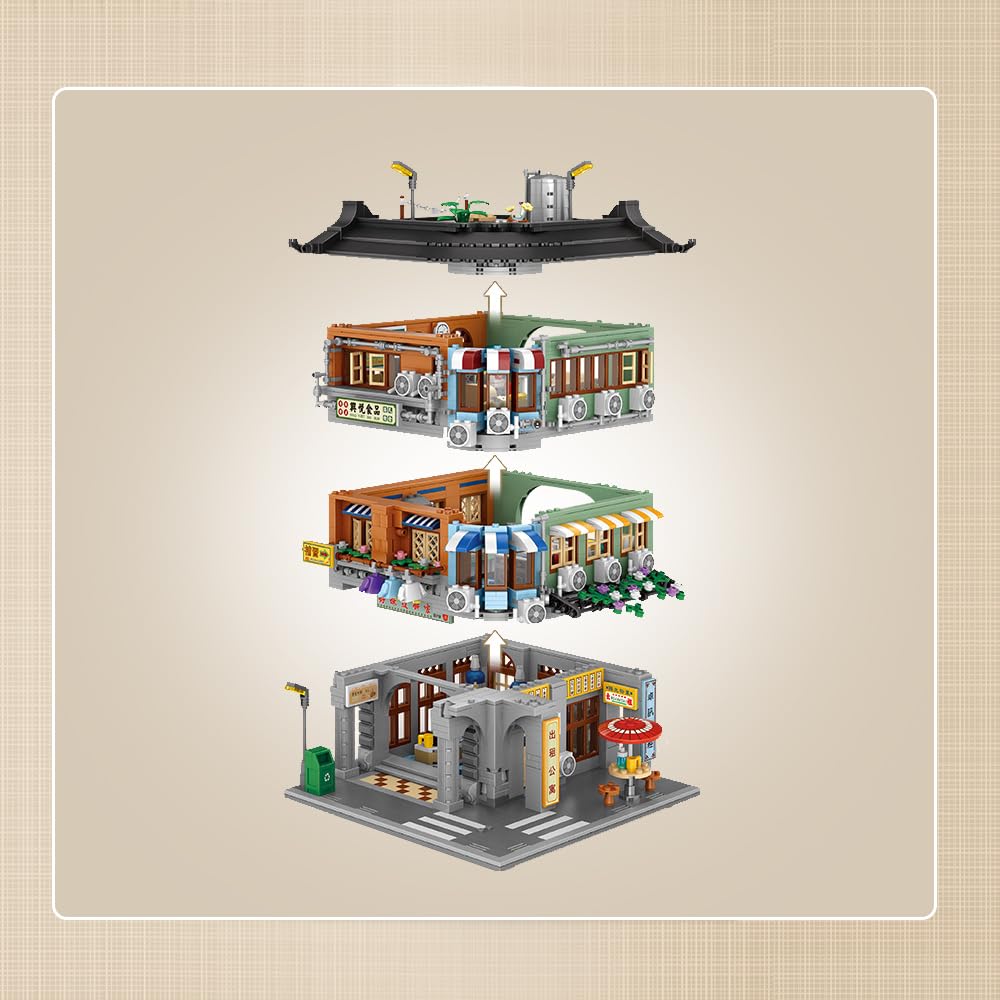 مجموعة مكعبات بناء على منظر ال - مراجعة Kids Toys Hong Kong وسعره