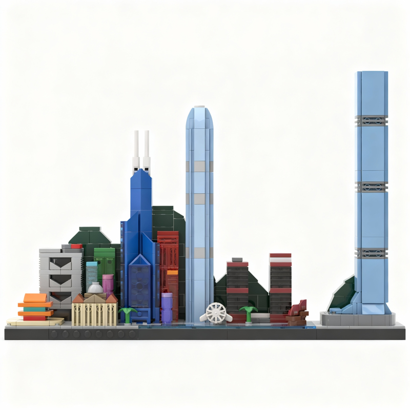 667 قطعة من مكعبات بناء نموذج  - مراجعة Kids Toys Hong Kong وسعره