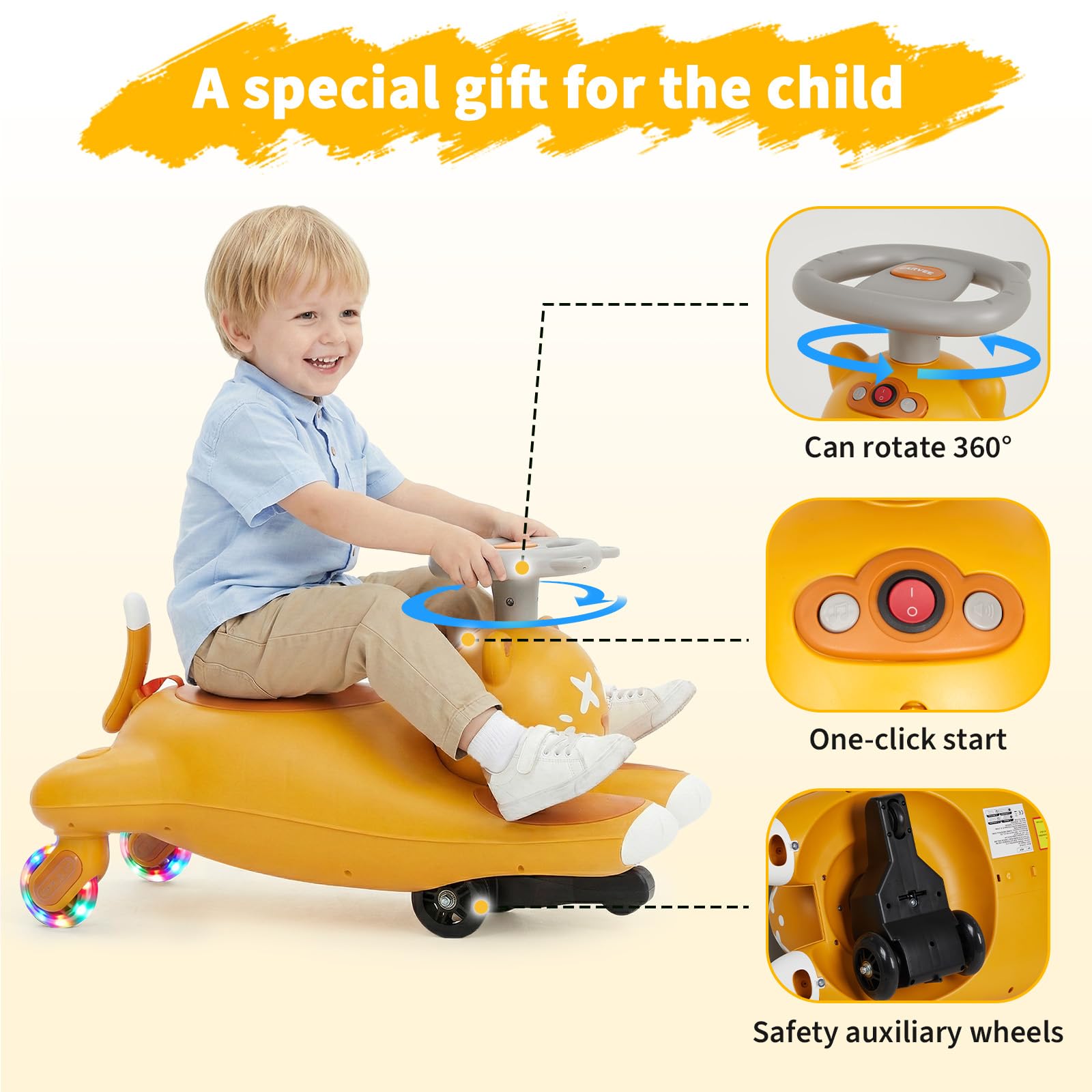 سيارة كهربائية للأطفال مع دواس - مراجعة Kids Toys Electric وسعره