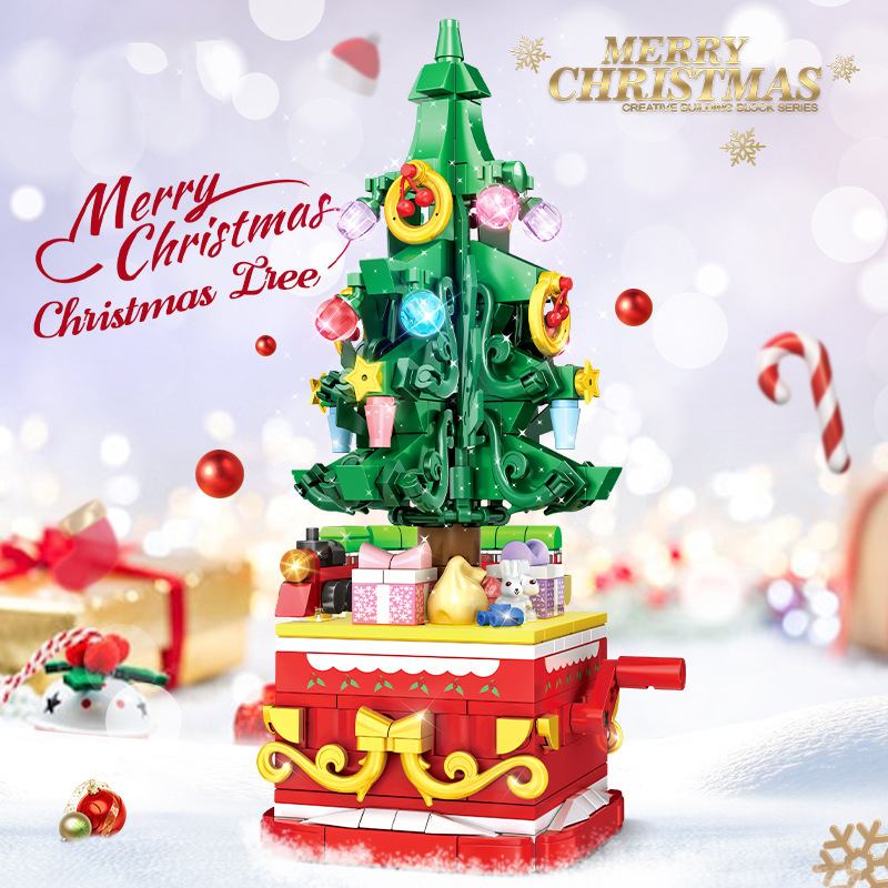 شجرة عيد الميلاد اللبنات الشتا - مراجعة Best Kids Toys Xmas وسعره
