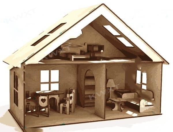 10 طفل بيت الدمية الأثاث لغز ت - مراجعة Kids Toys Vector وسعره